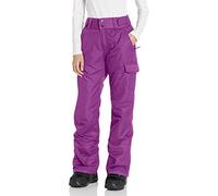ARCTIX Snow Sports Insulated Cargo Pants Pantalon de Neige Femme, Prune, X-Large (16-18) Long