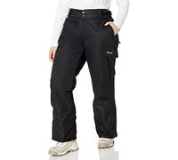 Arctix Women's Snow Sports Insulated Cargo Pants, Black, 3X (24W-26W) Regular