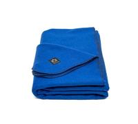 Arcturus Couverture Militaire en Laine - 2 kg, Chaude, Lourde, Lavable, Grande Taille 162,6 x 223,5 cm, idéale pour Le Camping, l'extérieur, Les Trousses de Survie et d'urgence (Bleu Roi)