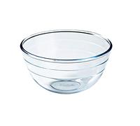 Arcusine Bol en Verre Borosilicate, Transparent, 2 Litre