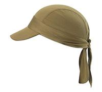 Arcweg Bandana Cyclisme Unisexe avec Pare-Soleil Anti UV UPF 50+ Casquette Cycliste Protection Solaire Chapeau Foulard Sport Vélo Séchage Rapide Respirant 54-62cm (Beige)