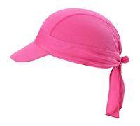 Arcweg Bandana Cyclisme Unisexe avec Pare-Soleil Anti UV UPF 50+ Casquette Cycliste Protection Solaire Chapeau Foulard Sport Vélo Séchage Rapide Respirant 54-62cm (Rouge)