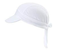 Arcweg Bandana Cyclisme Unisexe avec Pare-Soleil Anti UV UPF 50+ Casquette Cycliste Protection Solaire Chapeau Foulard Sport Vélo Séchage Rapide Respirant 54-62cm (Blanc)