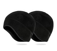 Arcweg Hiver Thermique Crâne Cap Cyclisme Course Bonnet Chapeaux sous Casques Polaire Cycle Chapeaux Couvre Oreilles pour Adultes Hommes et Femmes Sports Équitation Ski Escalade