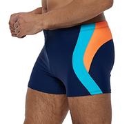 Arcweg Maillot de Bain Homme Boxer S-XL Doublure avec Cordon de Serrage Réglable Confortable (Bleu/Marin, XL)