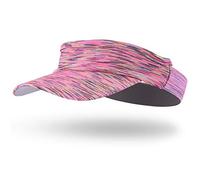 Arcweg Visière Femme Homme Soleil Bandana Cyclisme Respirant Douce Élastique Casquette Visière Sport Tennis Golf Marathon en Plein Air (Rose, Toue de tête:52-56cm)