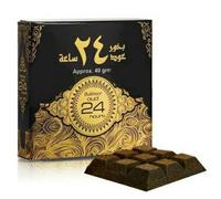 Ard AL Zaafaran Encens Oud 24 heures 40g 1 Poudre Résine 1 mm 1 Count 1 Set 1 Piece
