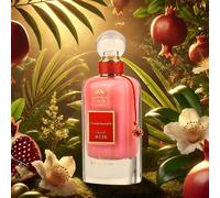 Ard La Zaafaran Pomegranate Ithra Musk 100ML Eau de parfum femme Notes de tête : fruitéNotes de cœur : Grenade.Notes de fond : Musc.Ithra Pomegranate est une fragrance envoûtante qui s'ouvre sur des n