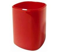 Arda Pot à crayons et stylos 4111ROSSO Plastique Rouge