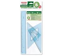 Arda 70420 Lot de 3 pièces en plastique pour gaucher