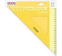 ARDA KCP4530 règle Règle de bureau 300 mm Plastique Jaune 1 pièce(s) G