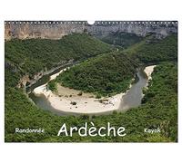 Ardèche - Randonnée & Kayak (Calendrier mural 2027 DIN A3 vertical), CALVENDO calendrier mensuel: Cévenne ardéchoise