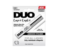 ARDELL DUO Line It Lash It Clear Colle à cils transparente pour faux cils Avec applicateur pinceau, application facile et forte tenue des faux cils 3,5 g