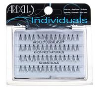 Ardell - Faux-cils individuels naturels sans noeud noir medium X56