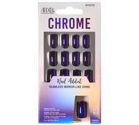 Ardell Nail Addict Chrome Press on Nails Mystic Kit d'ongles de forme carre courte 1 paquet