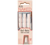 Ardell Nail Addict Naked Porcelain Presse sur les ongles Kit d'ongle de forme ovale carre court 1 pack 1