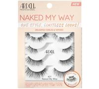 Ardell Naked My Way 421 Lot de 4 paires de faux cils Noir