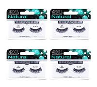 Ardell Natural Lashes False Eyelashes 120 Black (4 pack)
