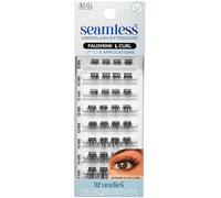 Ardell Seamless Undies - Recharge d'extensions de cils sous cils, faux vison, courbure L, pour jusqu'à 5 applications, longueurs de cils assorties, 32 grappes sans nœuds