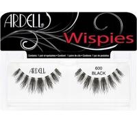 Ardell Wispies 600 - Cils artificiels noirs avec colle, 1 paire