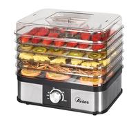 ARDES - AR1K15 Déshydrateur Alimentaire pour Fruits Légumes Champignons Déshydratation Rapide - 5 Clayettes Lavables, Température Réglable, 245 W, Plastique
