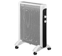 Ardes Radiateur en mica AR4MK01 SLEEK 1500W – Convection et radiant, silencieux, 2 fonctions – Blanc