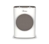 ARDES - AR4P03O SOUND O Radiateur Soufflant Céramique Oscillant 1500W, Avec Tableau de Commande, Silencieux, Forme Compacte et Portable