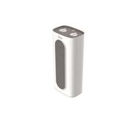 Ardes AR4P18 Chauffe-ventilateur céramique 2000W Oscillant 2 Niveaux Gris et Blanc
