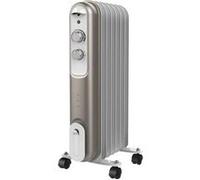 Ardes AR4R07S CURVY7 - Radiateur à huile - mobile - 1500 Watt Blanc G