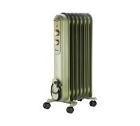 Ardes AR4R07VIN Radiateur à huile Ardes Curvy 7 Retro 1500 W 7 éléments vert