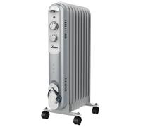 Ardes AR4R09S appareil de chauffage Intérieure Noir, Gris, Blanc 2000 W Chauffage électrique à bain d’huile