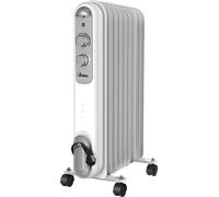 Ardes Ar4r09s Chauffage électrique à huile interne 2000 W - Chauffage électrique à huile, huile, CE, intérieur, sol, noir, gris, blanc