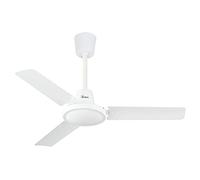 Ardes Ventilateur de plafond AR5A90 sans lumière 3 pales métalliques Ø90 cm commande murale