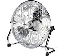 ARDES - AR5C40B Ventilateur de sol silencieux 3 pales et vitesses BOXCHROME 40 - Chromé avec inclinaison verticale et commande manuelle