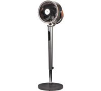 Ardes | AR5CIR02 LUMIA Puissant circulateur d'air silencieux à 7 pales, oscillation 3D automatique avec lumière LED, ioniseur à inclinaison réglable et ventilateur de sol télécommandé à 12 vitesses