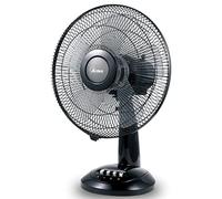 Ardes Style AR5S31 - Ventilateur - 30 cm - Noir avec des touches chromées