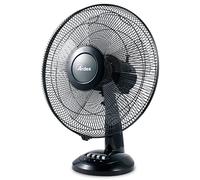 ARDES - AR5S41 Ventilateur de table Ardes 40 cm 5 pales Oscillant Total Black Ventilateur Ardes 3 vitesses silencieux