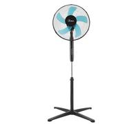 Ardes - AR5ST40PNR Ventilateur sur pied avec télécommande STEELO 40PNR - Base 40 cm oscillante avec inclinaison réglable - Ventilateur sur pied silencieux 3 vitesses, Zibeline