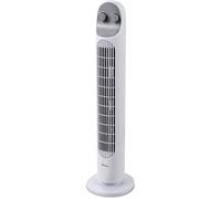 Ardes - AR5T801 Ventilateur vertical réglable avec 3 intensités de vitesse et oscillation de la tour et minuterie intégrée Ventilateur sur pied u de table Blanc