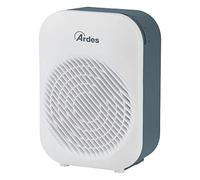 Ardes | ARAM4F14W Ventilo-convecteur filaire BALDO, Radiateur 2 Puissances Éco/confort, Thermostat Température ambiante, Radiateur portable au design élégant compact finition gris