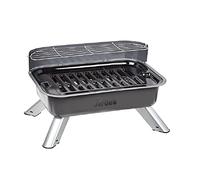 ARDES - ARBBQ01 Barbecue Électrique Sans Fumée, BBQ Double Gril Électrique XXL avec Protection Anti-projections et Pare-vent, Gril Électrique Portable de Balcon Barbecue d’Intérieur ou d’Extérieur
