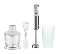 ARDES - ARSET01 TRINITY Mixeur à Immersion 3 en 1 - Hachoir Minipimer à Immersion et Fouet avec Moteur Professionnel - Mixeur de Cuisine avec Tige de 21 m 4 Lames Inox - Mixeur 2 Vitesses