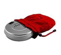 ARDES - ARTK75 Amigo Chauffeur Électrique 550W avec Voyant, Ardes Chauffeur Électrique Pieds Mains Rechargeable et Portable, Housse Chauffeur en Coton, Alimentée par Câble Électrique, Argent