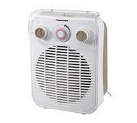 ARDES CHRONOS AR4F10TI Chauffage soufflant portable 2000 W avec thermostat, minuterie 24 h, ventilation été et IP21 pour chauffage domestique