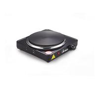 ARDES - Cuisinière électrique 1 plaque en fonte, 1500W, en acier peint, diamètre de plaque de 18,5 cm et contrôle thermostatique Modèle TIKAPPA AR1F19 Noir