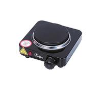 Ardes Plaque chauffante électrique TIKAPPA AR1F18 500 W plaque fonte Ø9,5 cm avec thermostat Noir