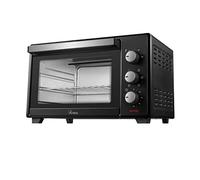 ARDES - Four Électrique Ventilé AR6231B 30 Litres, 6 Fonctions de Cuisson, Minuterie, Double Vitre, Avec Accessoires, Noir