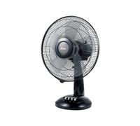 Ardes Ventilateur Style AR5S31 – 30 cm – Noir à touches chromées