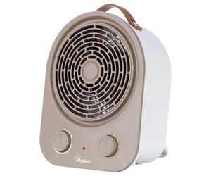 Ardes SYNTHO Chauffage Soufflant Électrique Portable 2.000 W avec 2 Niveaux de puissance, Thermostat réglable, Design compact et LED On/Off