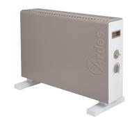 ARDES THOR T AR4C08T Convecteur électrique 2000 W avec 3 niveaux 750/1250/2000 W, thermostat réglable et fonction turbo pour un chauffage efficace et économique dans les espaces domestiques